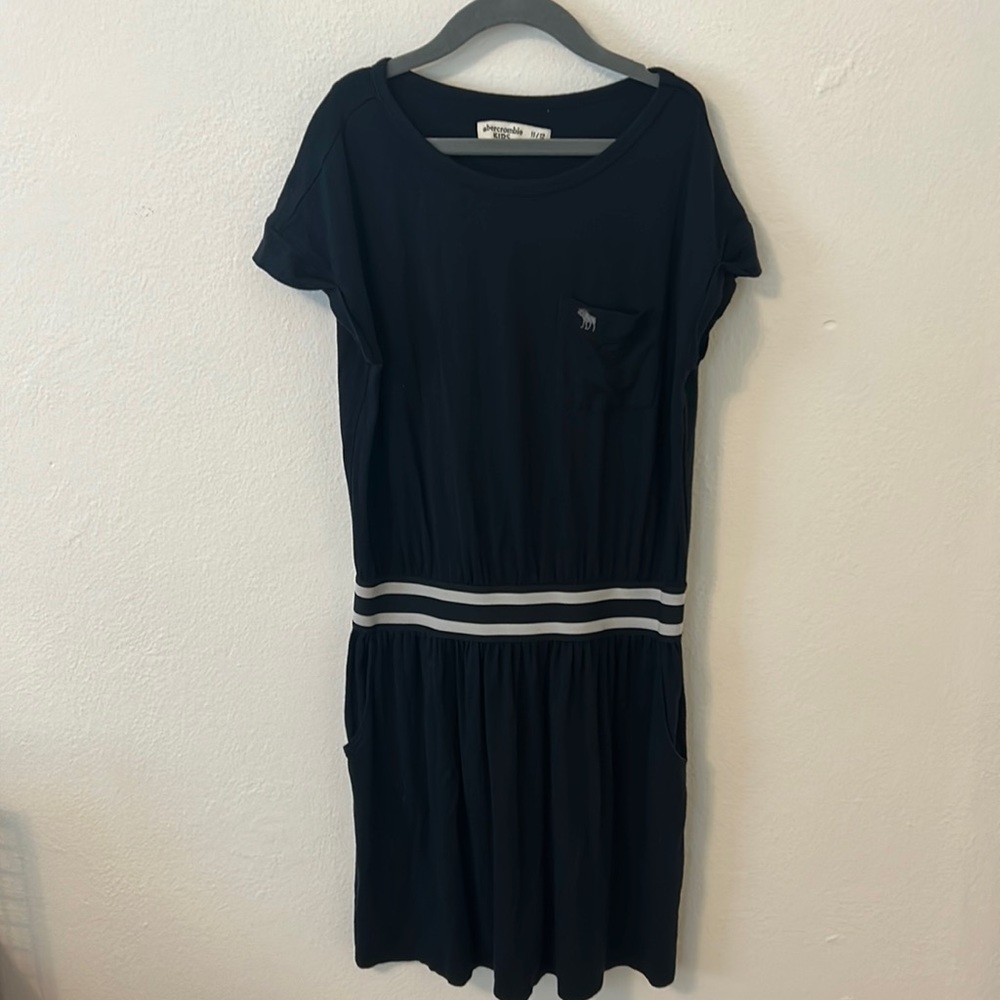 Abercrombie Kids, 11/12 Navy Shirt Dress
